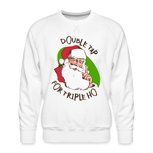 christmas santa claus - Men's Premium Sweatshirt
