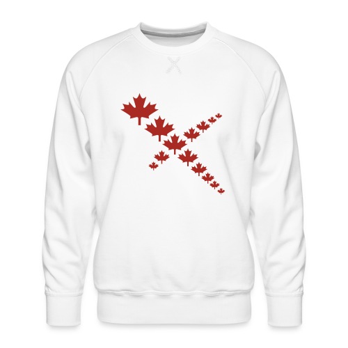 Maple Leafs Cross - Men's Premium Sweatshirt