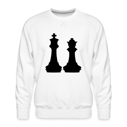 king and queen - Men's Premium Sweatshirt