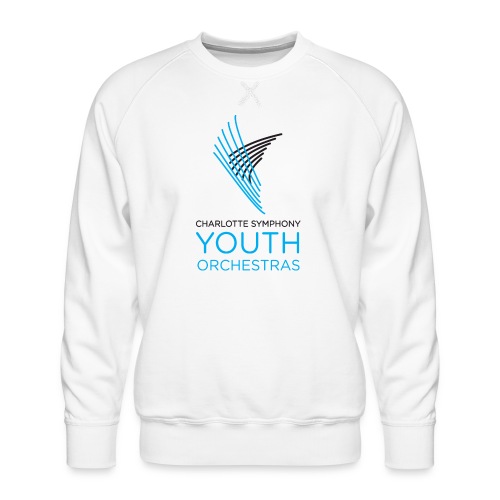 Charlotte Symphony Youth Orchestras Logo - Men's Premium Sweatshirt