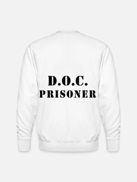 D.O.C Prisoner - Men's Premium Sweatshirt - white