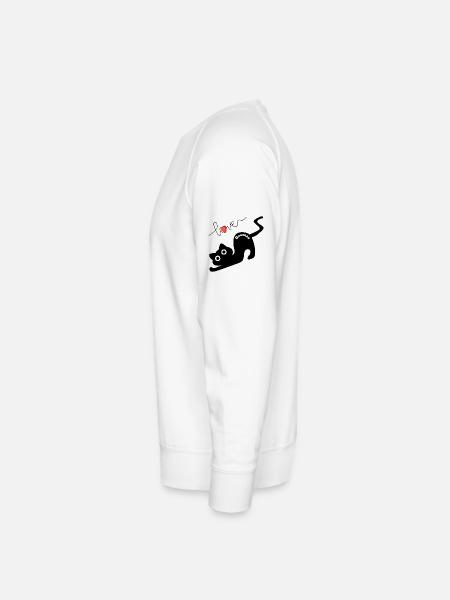 Bonchan Reaching for Love - Men's Premium Sweatshirt - white