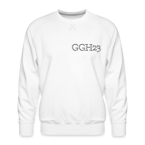 GGH23 BLK WHT - Men's Premium Sweatshirt