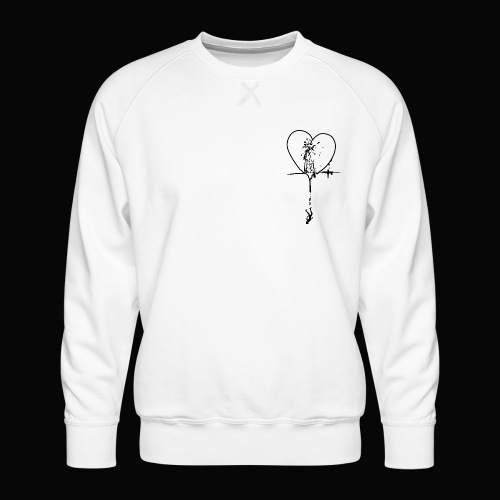 Broken Heart - Men's Premium Sweatshirt