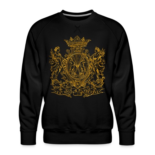 peace and prosperity coat of arms - Men's Premium Sweatshirt
