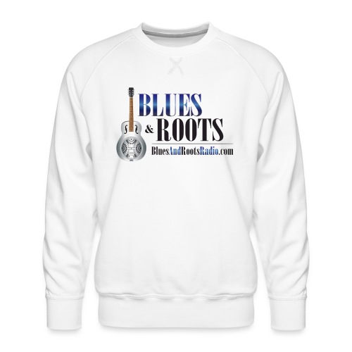 Blues & Roots Radio Logo - Men's Premium Sweatshirt