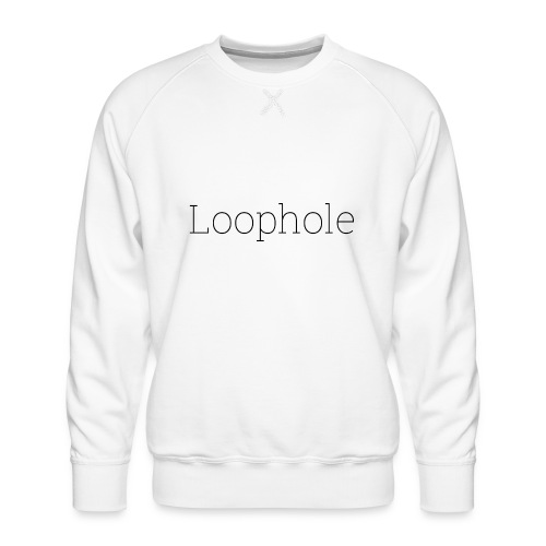Loophole Abstract Design - Men's Premium Sweatshirt