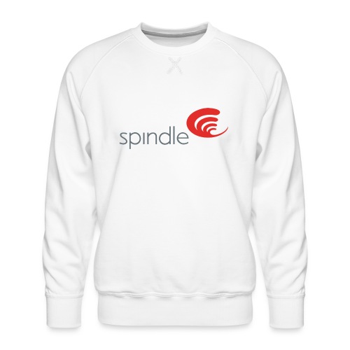 Spindle Logo C - Men's Premium Sweatshirt