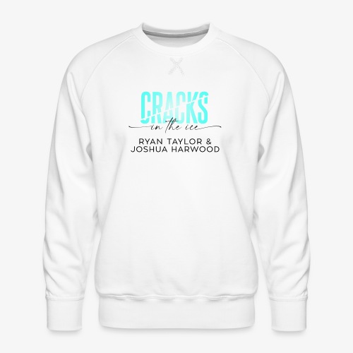 Cracks in the Ice Title Black - Men's Premium Sweatshirt