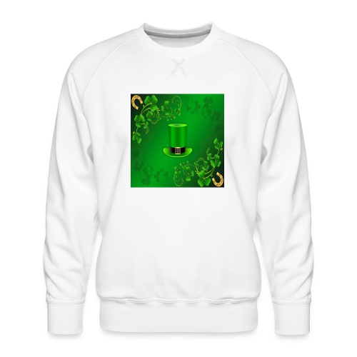 leprechaun shirt - Men's Premium Sweatshirt