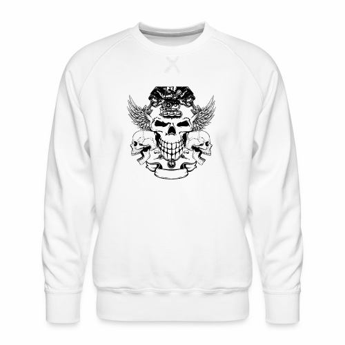 skull design - Men's Premium Sweatshirt