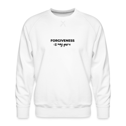 Forgiveness transparent - Men's Premium Sweatshirt