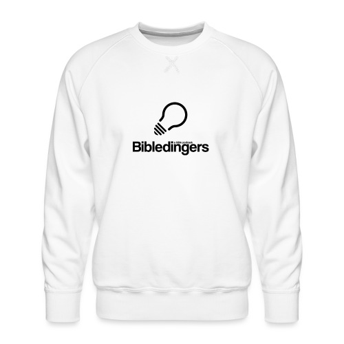 Black Logo - Men's Premium Sweatshirt