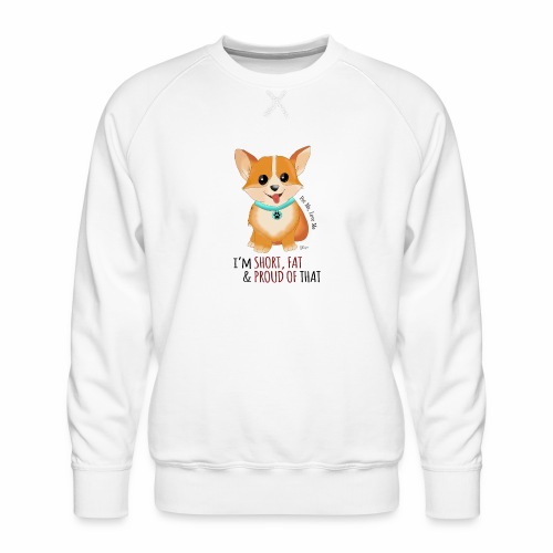 Corgi Tshirt - Men's Premium Sweatshirt