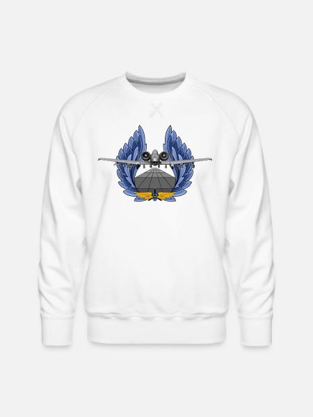 A-10 Thunderbolt - Men's Premium Sweatshirt - white
