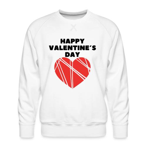 Valentine's Day Fashion February 14, Love Day. - Men's Premium Sweatshirt