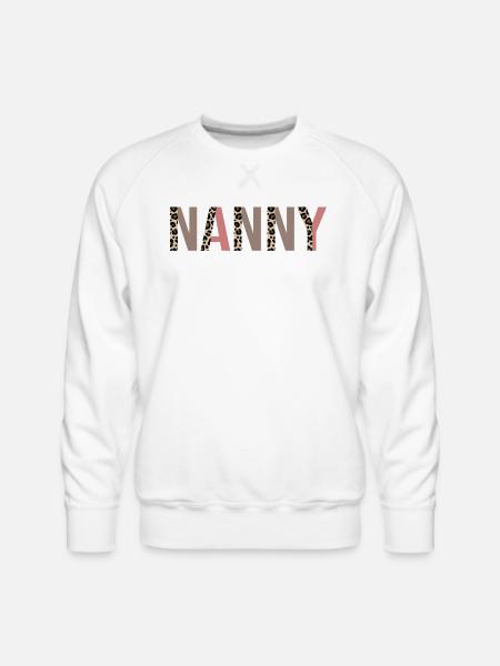 Nanny - Men's Premium Sweatshirt - white