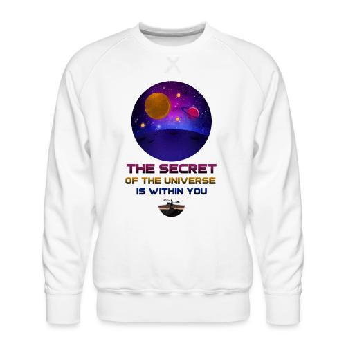 The Secret Of The Universe - Men's Premium Sweatshirt