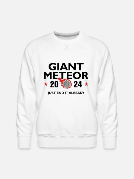 Giant Meteor 2024 - Men's Premium Sweatshirt - white