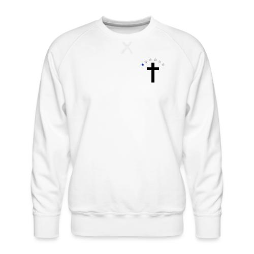 Faith KID Cross Logo - Men's Premium Sweatshirt