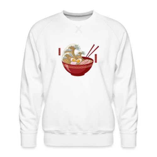 The Great Wave of Ramen - Men's Premium Sweatshirt