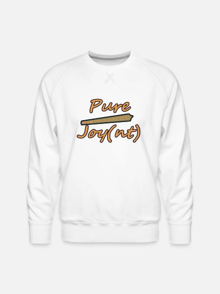 Pure Joy(nt) - Men's Premium Sweatshirt - white
