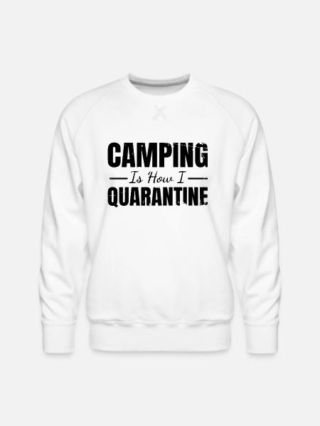Social Champion - Men's Premium Sweatshirt - white