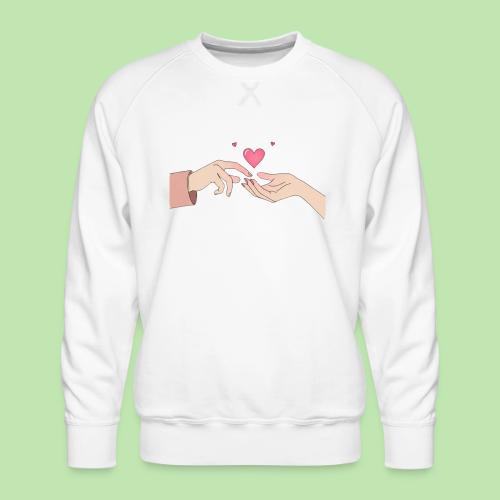 Valentine’s Touch - Men's Premium Sweatshirt