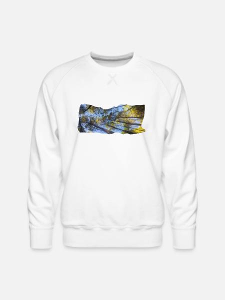 Skyward Pines - Men's Premium Sweatshirt - white