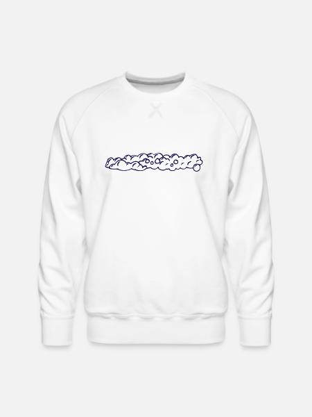 Soap Bubbles - Men's Premium Sweatshirt - white
