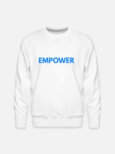 Empower - Men's Premium Sweatshirt - white