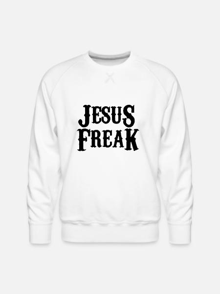 Jesus freak - Men's Premium Sweatshirt - white