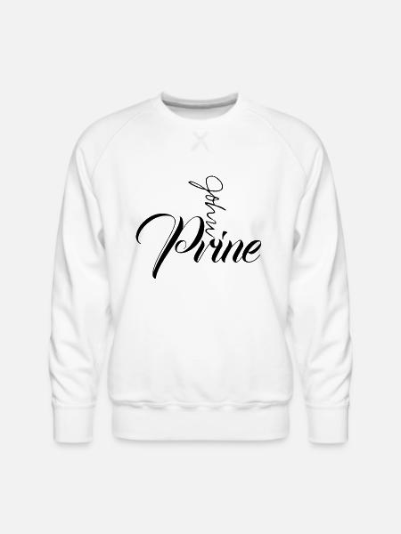 John Prine - Men's Premium Sweatshirt - white