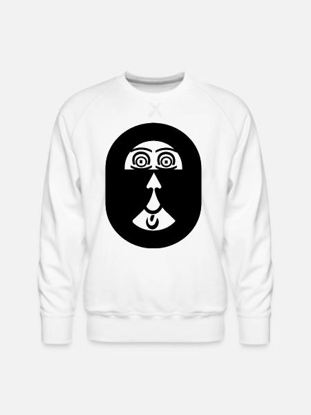 Observer - Men's Premium Sweatshirt - white