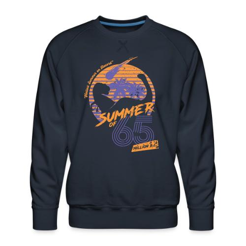 Summer of 65 million B.C. - Orange - Men's Premium Sweatshirt