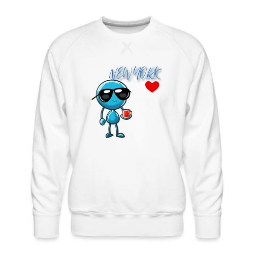 Smoon City_New York - Men's Premium Sweatshirt