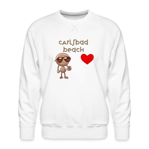Smoon City_Carlsbad Beach - Men's Premium Sweatshirt