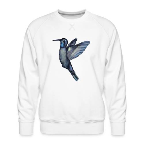 Hummingbird in flight - Men's Premium Sweatshirt