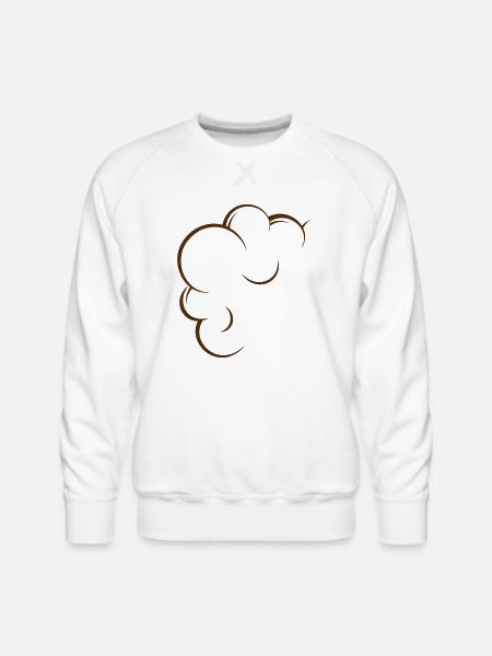 bubbles - Men's Premium Sweatshirt - white