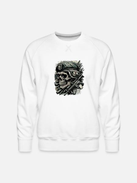 Guardian of Freedom - Men's Premium Sweatshirt - white