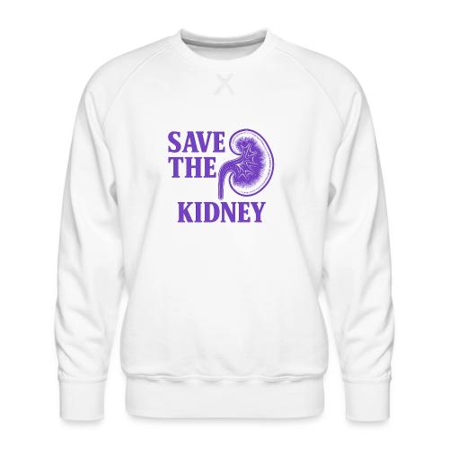 Save the kidney - Men's Premium Sweatshirt