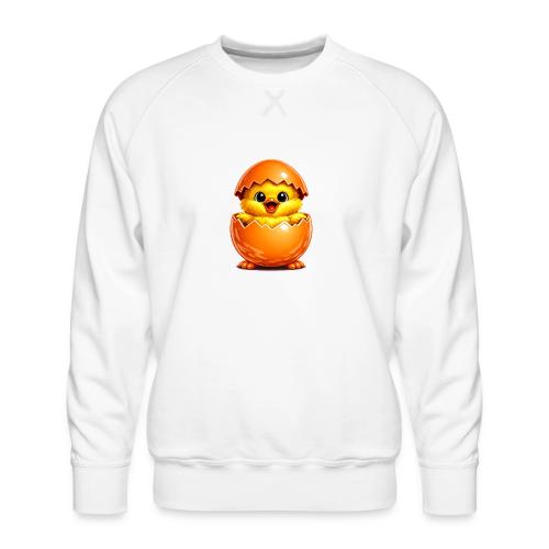 Easter Chick Orange - Men's Premium Sweatshirt