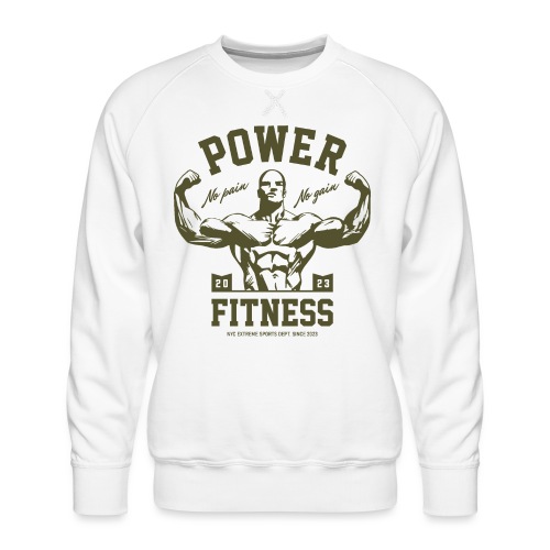 fitness bodybuilding gym - Men's Premium Sweatshirt
