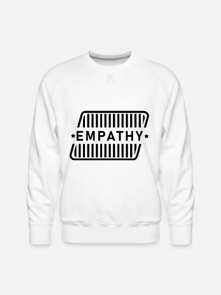 Empathy - Men's Premium Sweatshirt - white