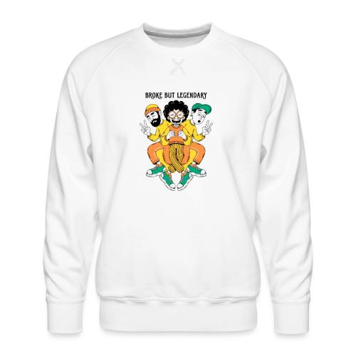 Legendary Broke Crew Retro - Men's Premium Sweatshirt