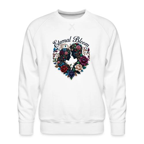 Eternal Bloom Embrace T-Shirt - Men's Premium Sweatshirt