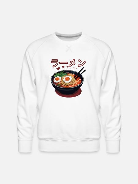 Ramen - Men's Premium Sweatshirt - white