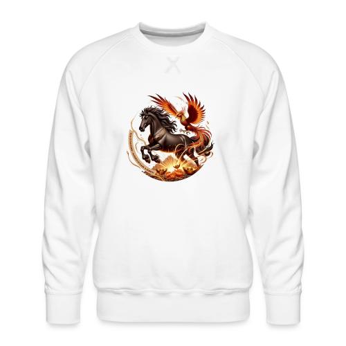 Year of the Horse Phoenix T Shirt, Lunar NY Gift - Men's Premium Sweatshirt