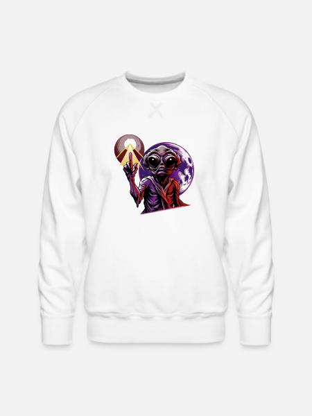 IlluminET48 - Men's Premium Sweatshirt - white