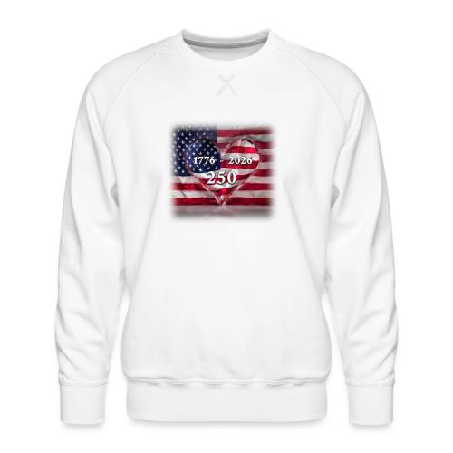 1776-2026 | 250 Years USA - Men's Premium Sweatshirt